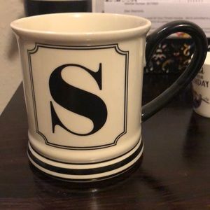 🔥 'S' Alphabet Coffee/Tea Mug